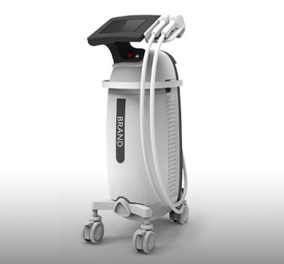 半導體脫毛儀立式臺車設計