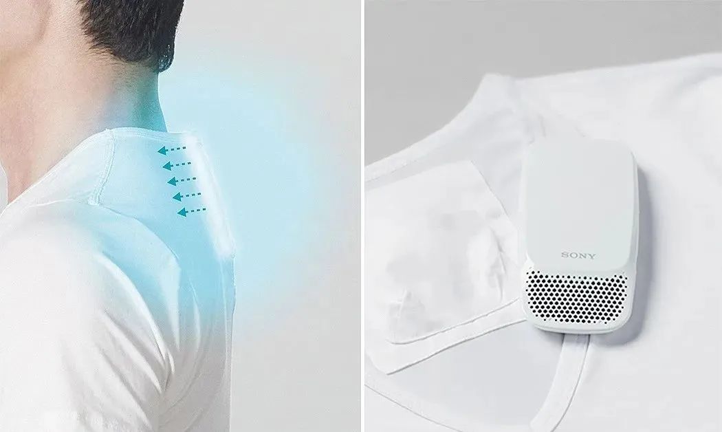 可穿戴袖珍空調(diào)，智能穿戴設(shè)計