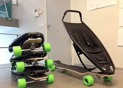 腦洞大開,創(chuàng)意兒童滑板車設(shè)計(jì)